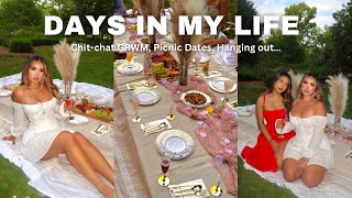 DAYS IN MY LIFE 🎀 ChitChat GRWM Picnic w Friends Beach Trip… [upl. by Venezia274]