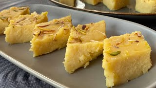 কম সময়ে মজাদার বেসনের হালুয়া  How To Make Besan Halwa  Barfi Recipe  Besoner Halua  Dessert [upl. by Eizzik560]