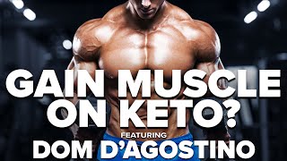 Muscle on Keto ft Dom DAgostino [upl. by Brewer]