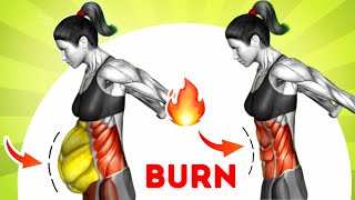 30 Min abs Workout for Inch loss 🔥Total Belly Fat Burn  BEST Belly Fat Loss with Standing Exercises [upl. by Jen771]