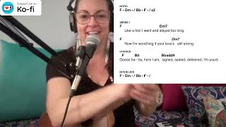 SIGNED SEALED DELIVERED  Stevie Wonder Ukulele Lesson [upl. by Yral353]