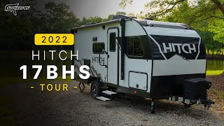 Tour  2022 Cruiser RV Hitch 17BHS Bunk House Ultra Lite Travel Trailer Camper at Southern RV [upl. by Marte]