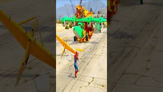 Spiderman Crash 1000M Planes🥵 [upl. by Rodenhouse]