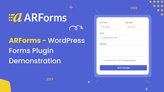 ARForms WordPress Forms Plugin Demonstration old [upl. by Darb]