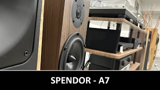 Les enceintes Spendor A7 en 1min30  Unboxing [upl. by Eniretak]