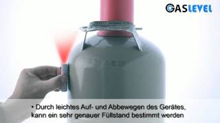 GASLEVEL Füllstandsanzeiger für Gasflaschen [upl. by Clim]