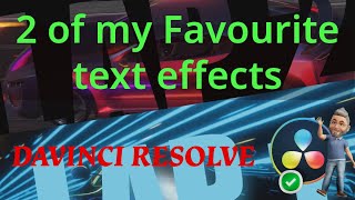 Reverse Text Transition and Fly Through Text Effect  DaVinci Resolve 18 free and studio [upl. by Ataynek428]