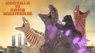 Godzilla vs Kong  Multiverse Part 3  Shin Godzilla vs King Kong Peter Jacksons [upl. by Drhacir]