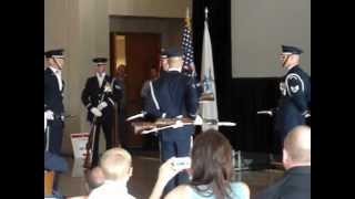 USAF Drill Team Performs at the 2012 National Cadet Competition [upl. by Hauger]