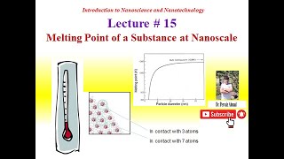 Melting Point of a Substance at Nanoscale [upl. by Fotina171]