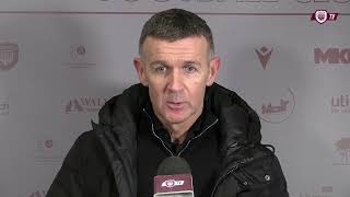 Arbroath 1  2 Greenock Morton  Jim McIntyre Post Match Interview [upl. by Anny]