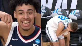 WILD GONZAGA GAMEWINNER TO BEAT UCLA 🚨 SWEET 16 ENDING [upl. by Norabel404]