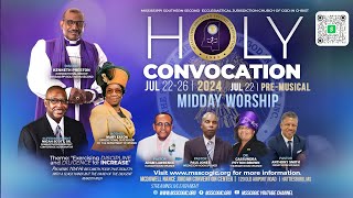 MSSCOGIC Holy Convocation 2024  Evening Worship  Good Shepherd Night [upl. by Balch]