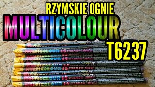 Test rzymskich ogni MULTICOLOUR T6237 od Jorge [upl. by Figueroa]