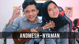 ANDMESH  NYAMAN COVER UKULELE BEATBOX  DENY RENY [upl. by Zetnom]