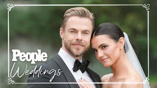 Inside Derek Hough amp Hayley Erberts quotRegalquot Redwood Forest Wedding  PEOPLE Weddings [upl. by Janis]