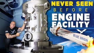 Machining Rocket Engines at Blue Origins 550000 sqft Machine Shop [upl. by Hselin]