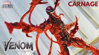 Review Marvel Legends Carnage  Venom Let There Be Carnage  Indonesia [upl. by Aihsercal]