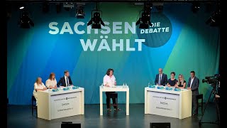 Sachsen wählt Das Wahlforum zur Landtagswahl 2024 [upl. by Sale]