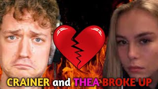 PROOF that CRAINER and THEA BROKE UP [upl. by Anairam]