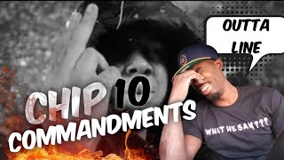 AMERICAN REACTS UK RAPPERS Chip  10 Commandments [upl. by Georgeta]