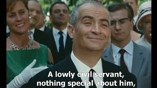 Fantomas Returns sceneamazing change of face expressions Louis de Funès [upl. by Eartnoed]