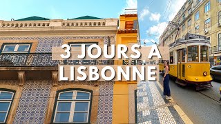 Weekend prolongé de 3 jours à LISBONNE  Road trip au Portugal [upl. by Kolosick77]