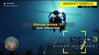 Side Operation Opium wars I Dam Region Gameplay  Sniper Ghost Warrior 3 Part 2 [upl. by Eylsel]