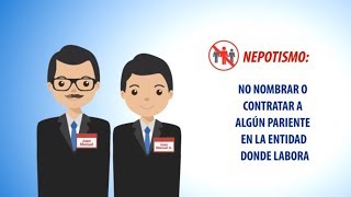 TipsDeControl Prohibición de incurrir en actos de nepotismo [upl. by Latvina852]