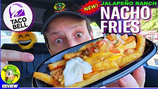 Taco Bell® Jalapeño Ranch Nacho Fries Review 🌶️🥛🍟 ⎮ Peep THIS Out 🕵️‍♂️ [upl. by Candy979]