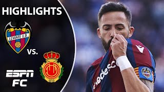 FINALLY Levante wins first game of the season vs Mallorca  LaLiga Highlights  ESPN FC [upl. by Enelehs]