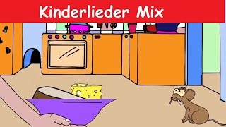 Der Kinderliedermix von der kleinen Maus und ihren Freunden Yleekids Deutsch [upl. by Meehar]