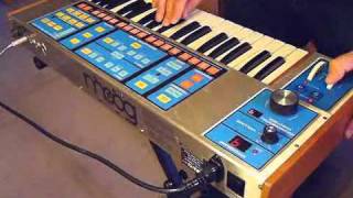 Moog Source Analog Synthesizer 1981 [upl. by Pucida655]