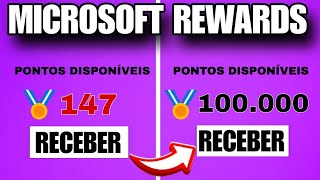 Como ganhar MAIS PONTOS no MICROSOFT REWARDS INFALÍVEL [upl. by Sprage387]