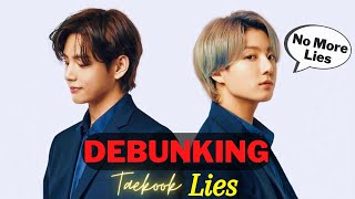 Taekook Moments Debunking 3 LIES about Taekooks Relationship [upl. by Airretnahs]