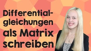 Differentialgleichung als Matrix schreiben [upl. by Grobe]