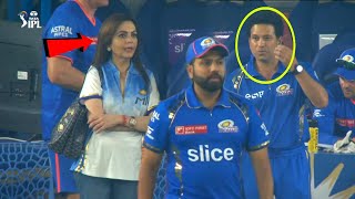 Sachin Tendulkar got shocked when Rohit Sharma refused to talk with Nita Ambani after MI vs GT IPL [upl. by Mohl]