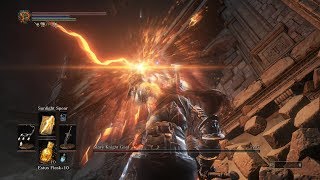 Dark Souls 3  Cleric Class Boss Fight 23  Slave Knight Gael Safe Method for 3rd Phase SL80 [upl. by Helbonna7]