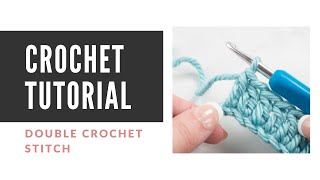 How to do the Double Crochet Stitch [upl. by Veno293]