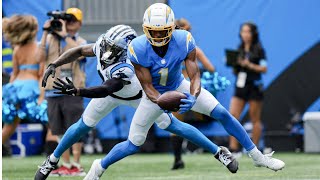 Quentin Johnston Week 2 Every Target Catch amp Run Los Angeles Chargers at Carolina Panthers NFL 2024 [upl. by Deden530]