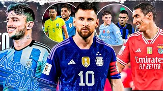 ¿Podrán URUGUAY y BRASIL parar a MESSI  MAFFEO es ARGENTINO  Scaloni ELIGE LAUTARO o JULIÁN [upl. by Clarita700]