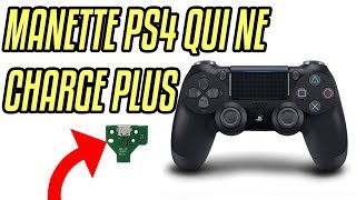 TUTO REPARER UNE MANETTE PS4 QUI NE CHARGE PLUS [upl. by Bernarr]