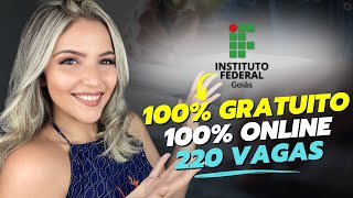 PÃ“S GRADUAÃ‡ÃƒO 100 EAD e GRATUITA de INSTITUTO FEDERAL  220 VAGAS  Mari Rel [upl. by Horbal]