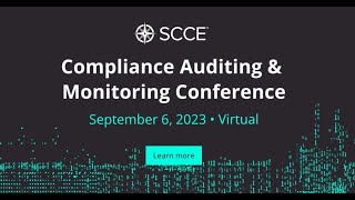 Save your spot now for our virtual Compliance Auditing amp Monitoring Conference on September 6 [upl. by Disharoon]