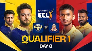 ECL  Qualifier 1  Haryanvi Hunters vs Lucknow Lions  Elvish Yadav vs Anurag Dwivedi [upl. by Ahsehat841]