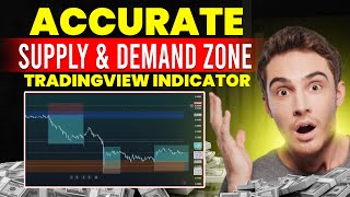 Accurate SUPPLY AND DEMAND ZONE TradingView Indicator [upl. by Nnylarac]