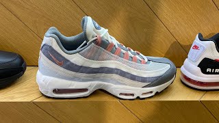 Nike Air Max 95 Vast GreyRed StardustWhite  Style Code DM0011008 [upl. by Hardwick]