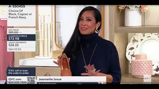 Franco Sarto Balica Loafers on Shoe shopping with Stacey with Jeannette Josue on QVC [upl. by Hnad]