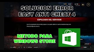 SOLUCION EASY ANTI CHEAT ERROR 4  WINDOWS STORE  DEAD BY DEADLIGHT 2024 [upl. by Aracal378]