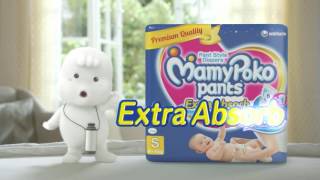 Unicharm MamyPoko Pants Commercial 2016  Telescope  Hindi [upl. by Shewmaker605]